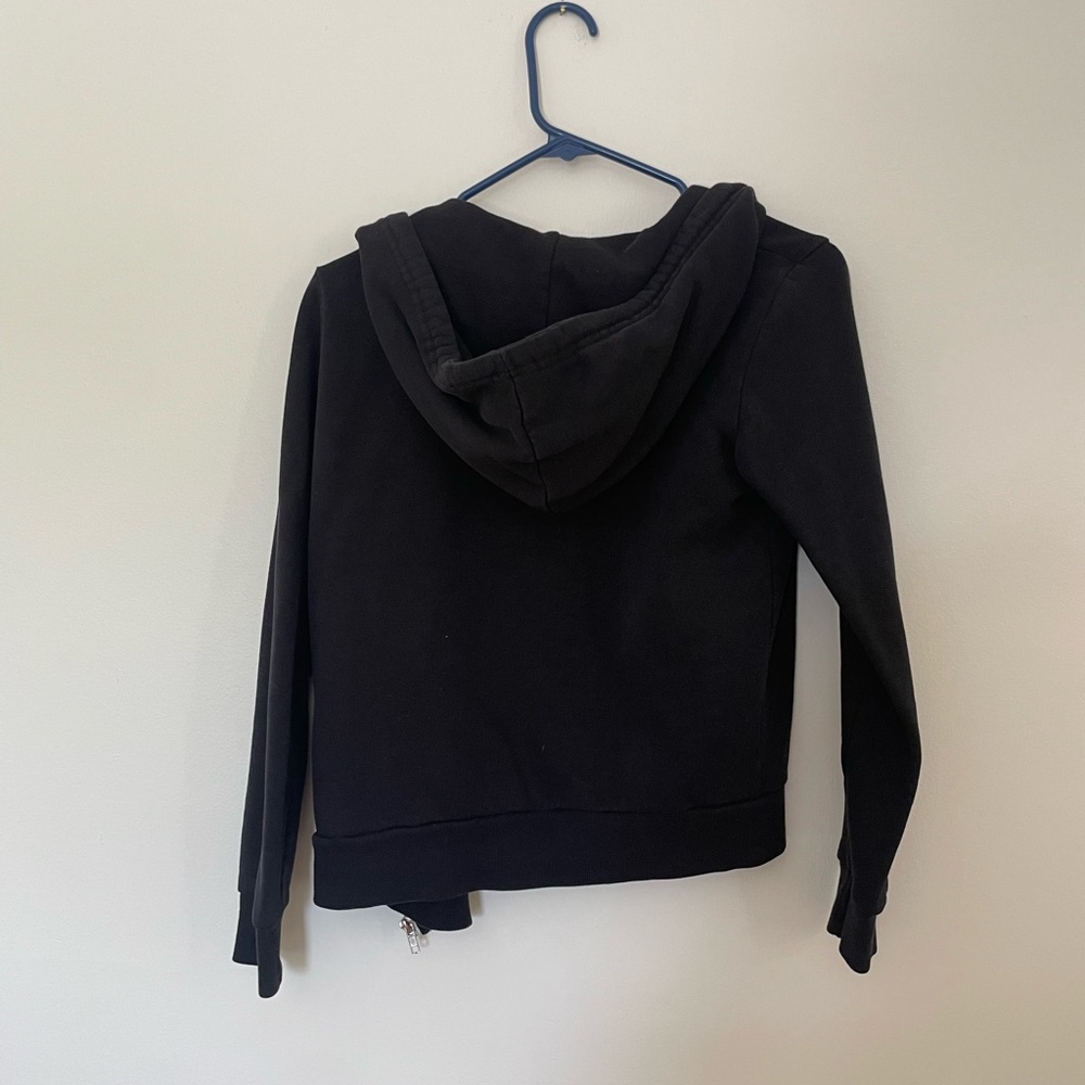 Black Zip Up Hoodie - Picture 4 of 4